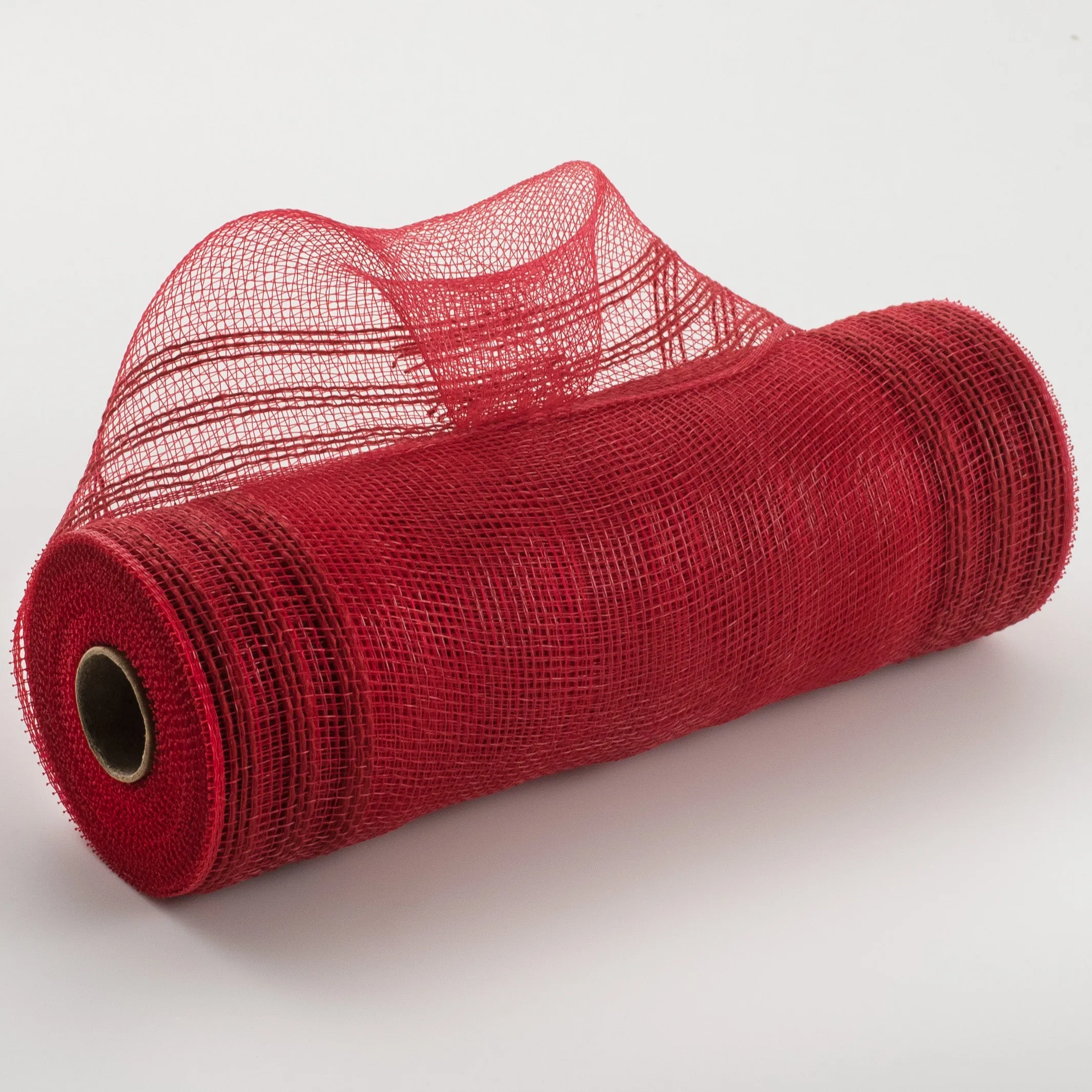 10" Border Stripe Mesh: Red