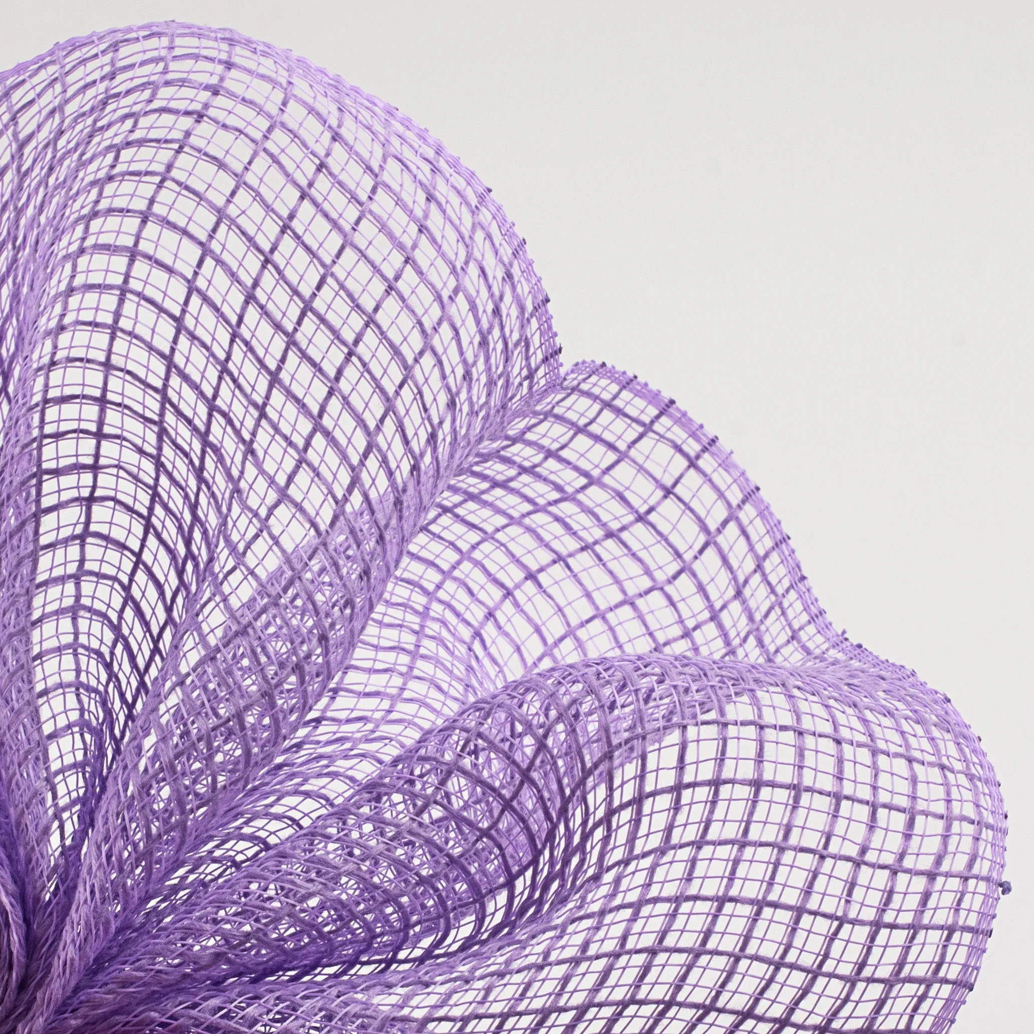 10" Check Fabric Mesh: Lavender