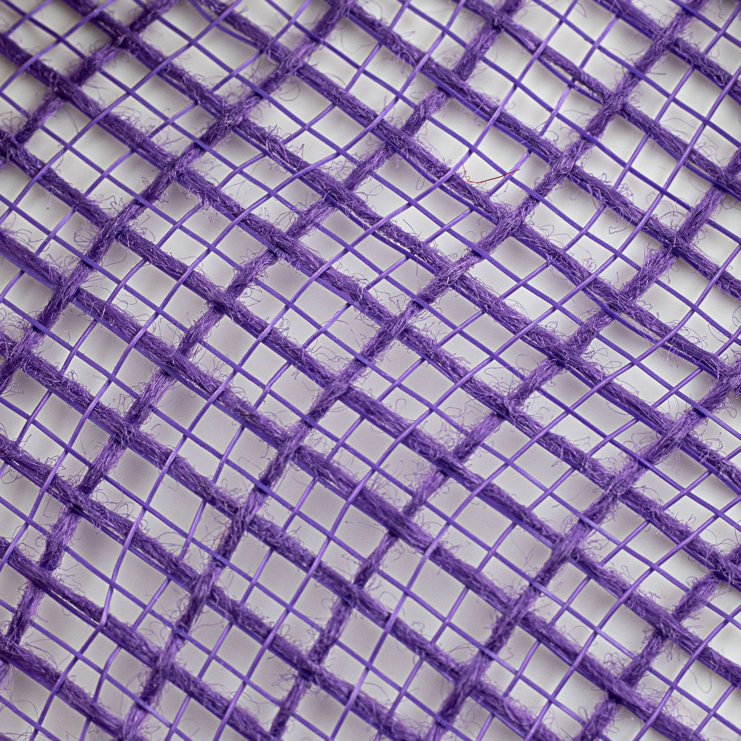 10" Check Fabric Mesh: Purple