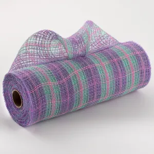 10" Mini Plaid Mesh: Lavender, Mint, Light Pink