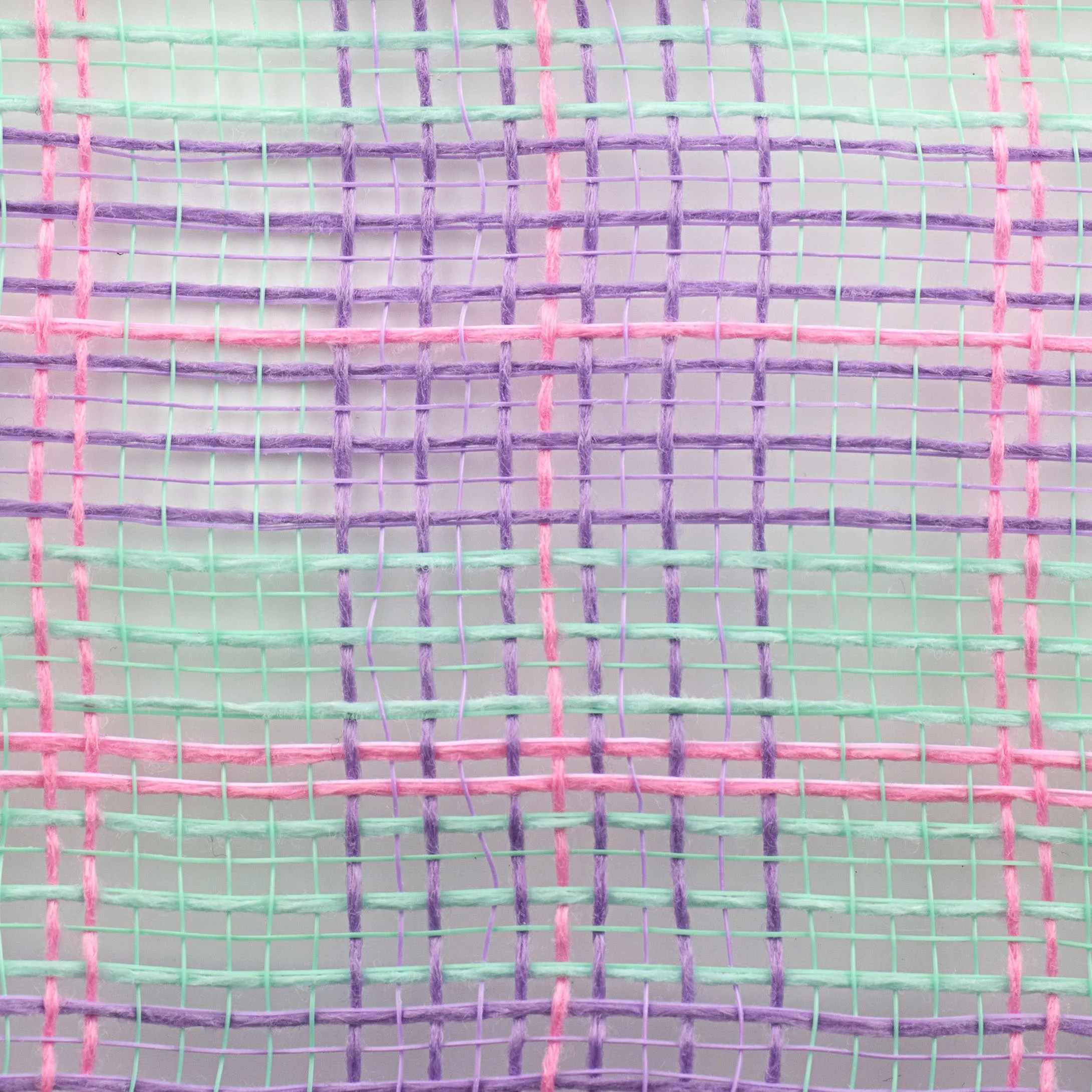 10" Mini Plaid Mesh: Lavender, Mint, Light Pink