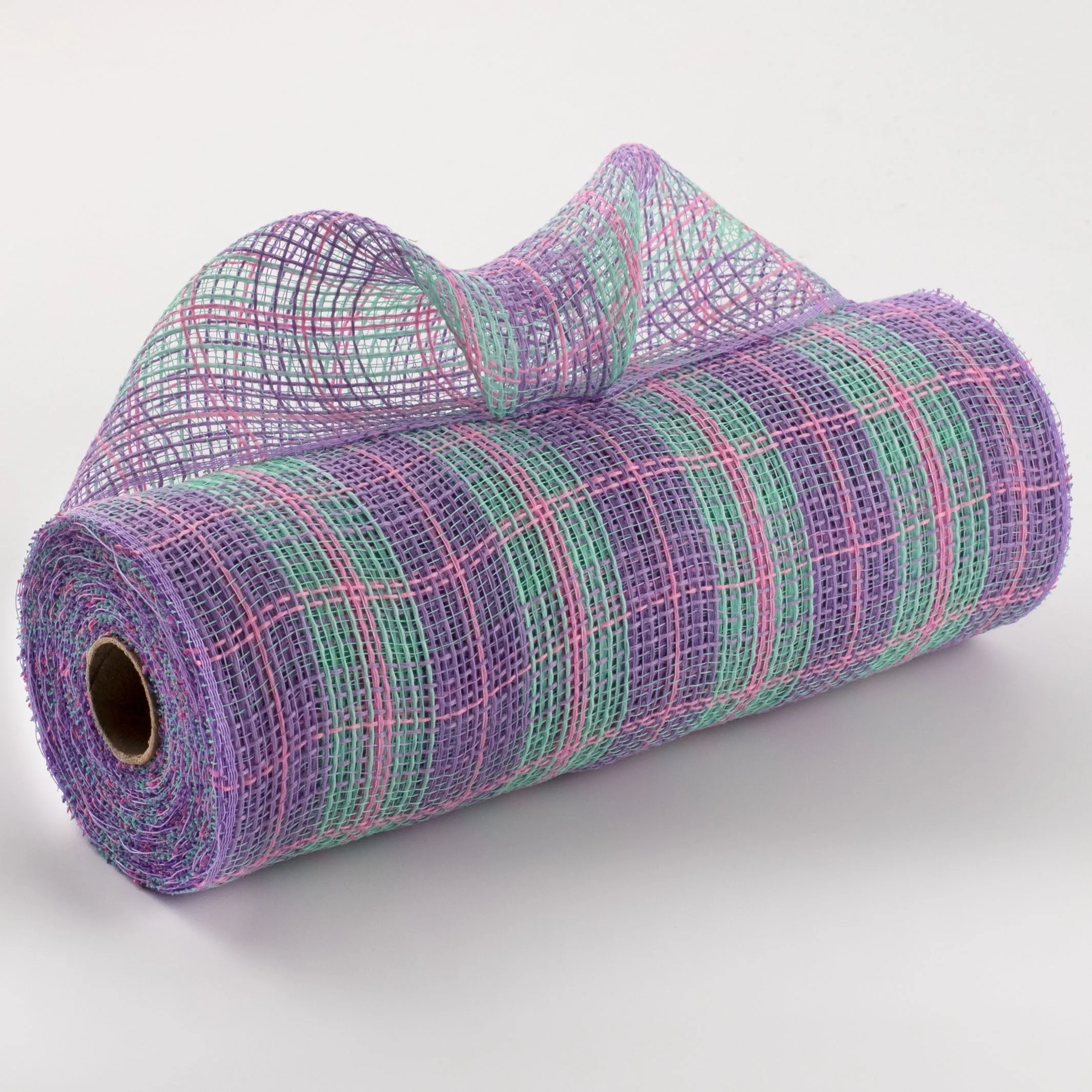 10" Mini Plaid Mesh: Lavender, Mint, Light Pink