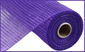 10"X10Yd Horizontal Wide Stripe Mesh  Purple  RE890023