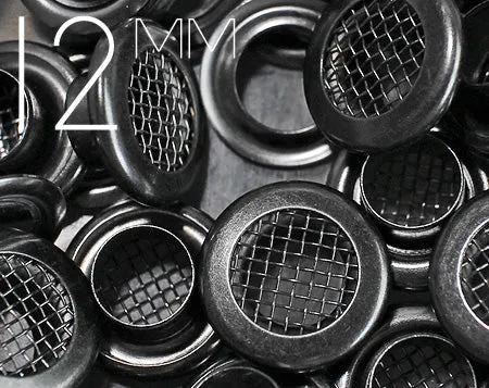 12mm Brass Mesh Eyelet | EE-N12