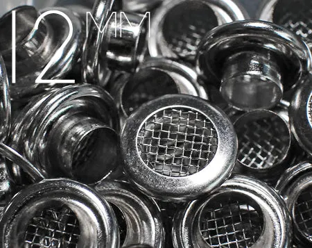 12mm Brass Mesh Eyelet | EE-N12