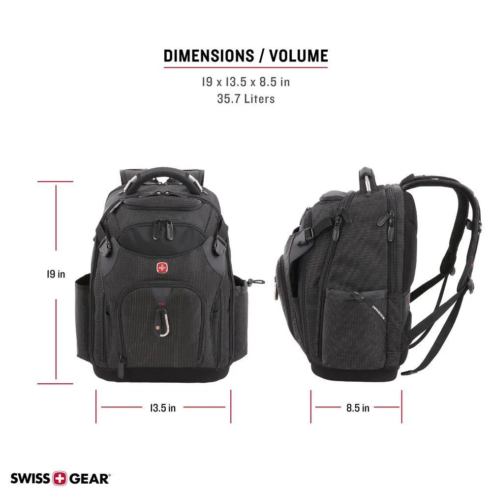 17 in. Work Pack Pro Ultimate Protection Laptop USB Tool Bag Backpack