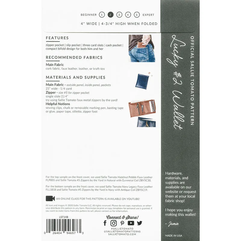$2 Wallet Kit - Brown Legacy Faux Leather