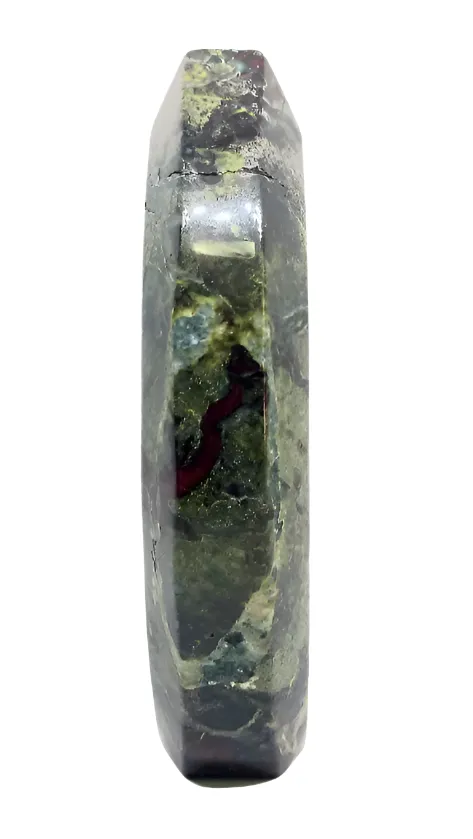 246G Dragon Bloodstone Crystal Teardrop Point
