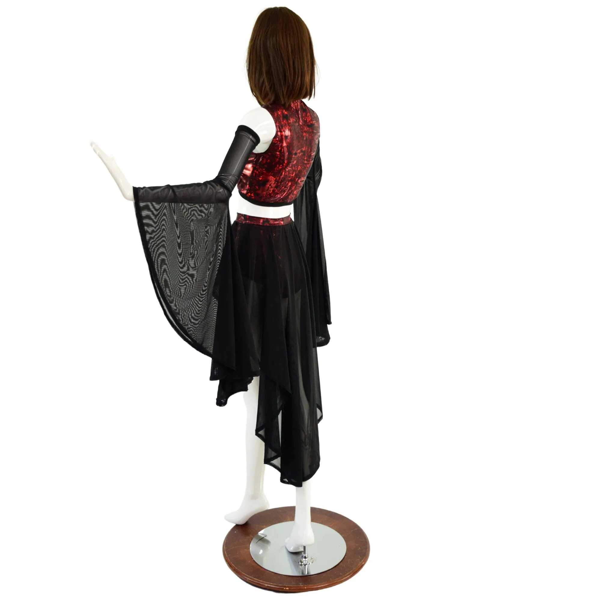 4PC Primeval Red and Black Mesh Set