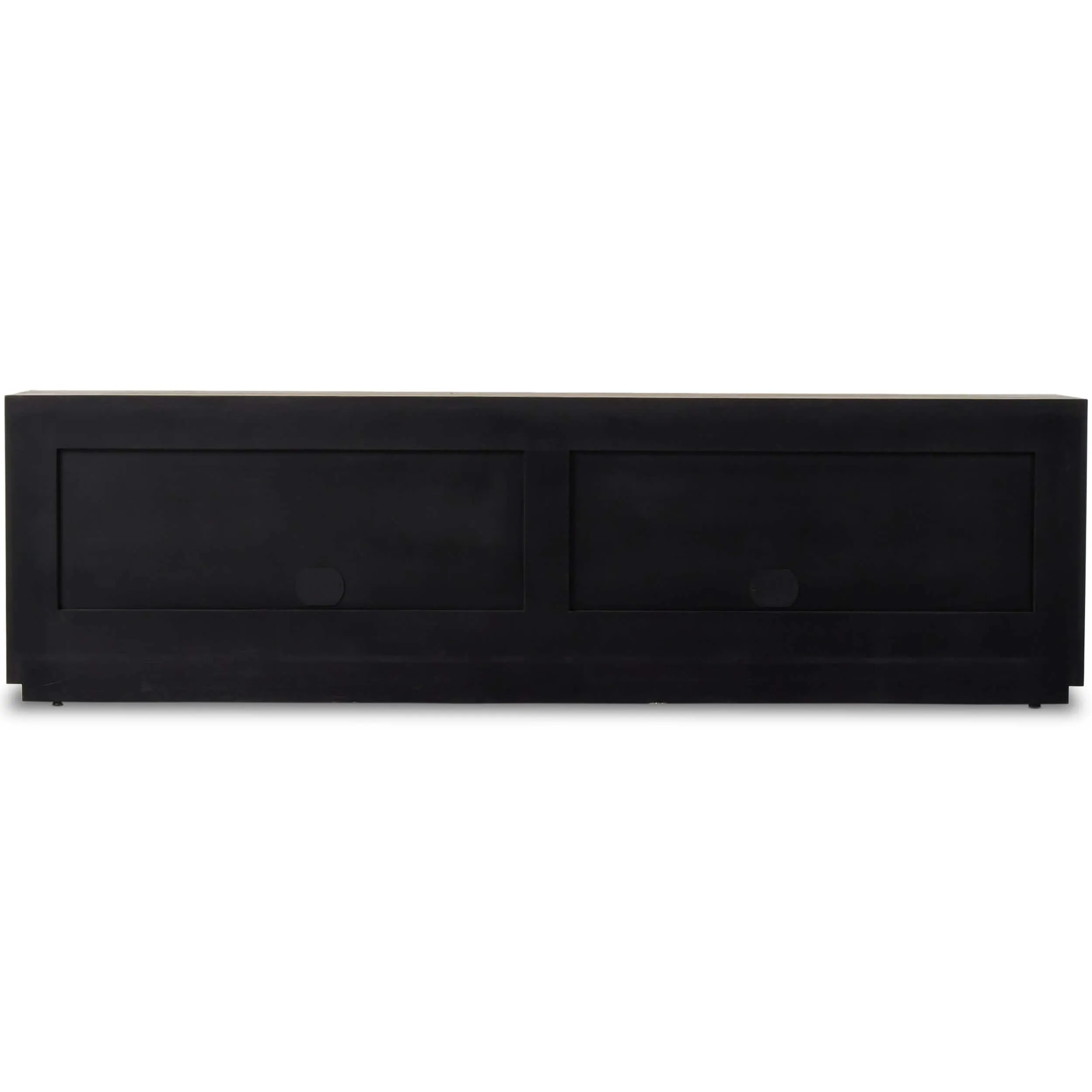 Abaso Media Console, Rustic Wormwood