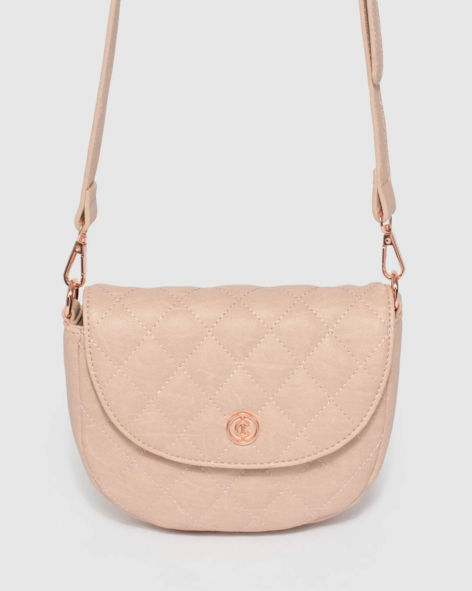 Alvita Pink Saddle Bag