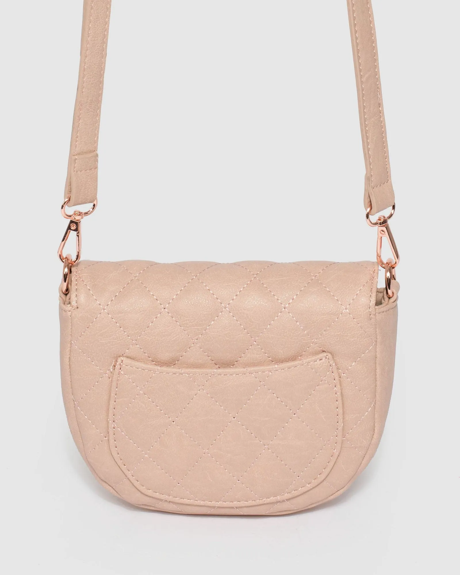 Alvita Pink Saddle Bag