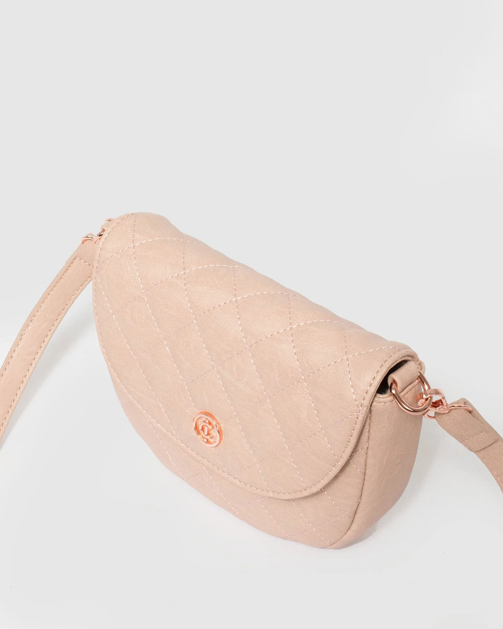 Alvita Pink Saddle Bag