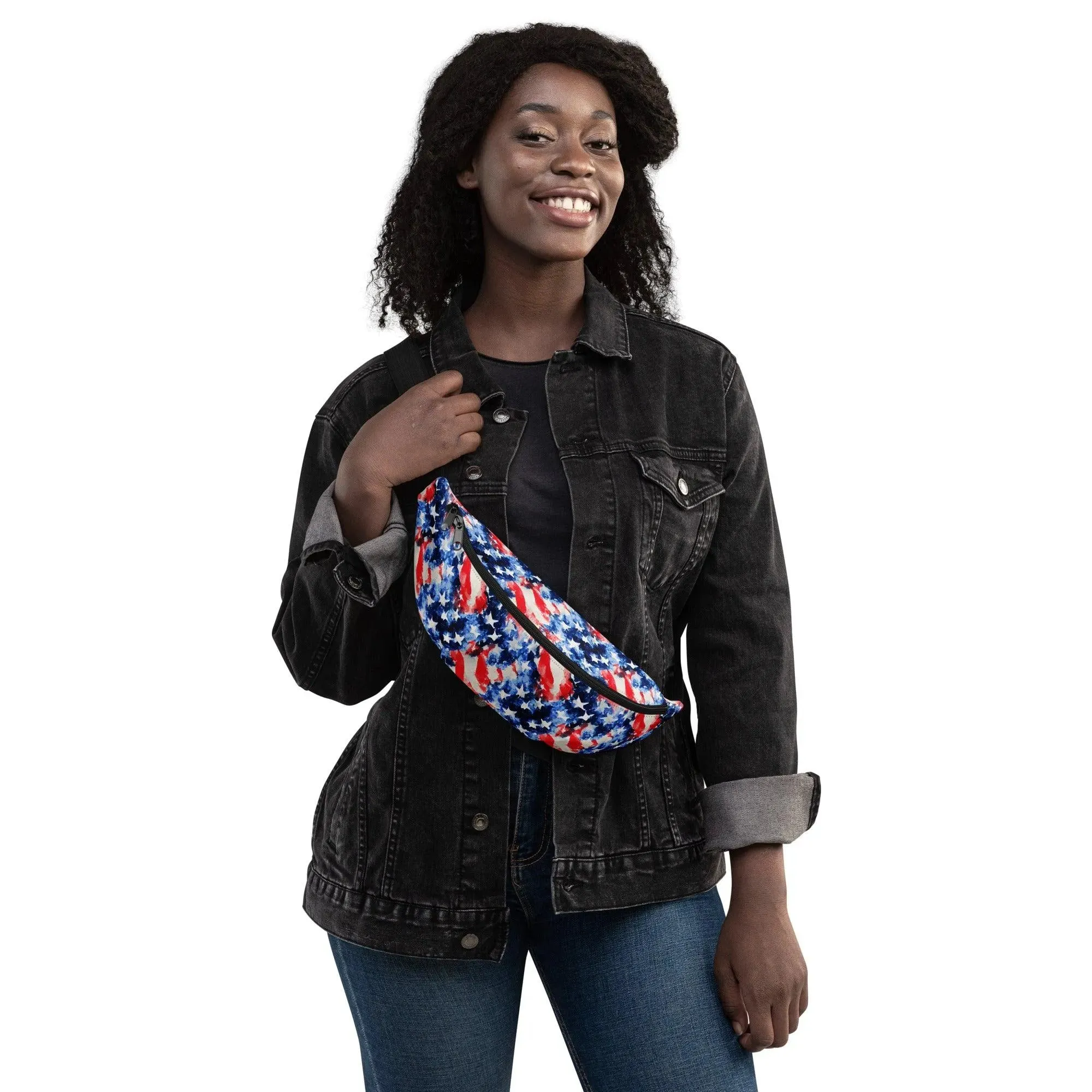 American Flag Fanny Pack