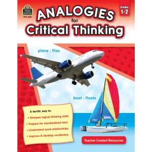 Analogies Critical Thinking Book Grade 1-2
