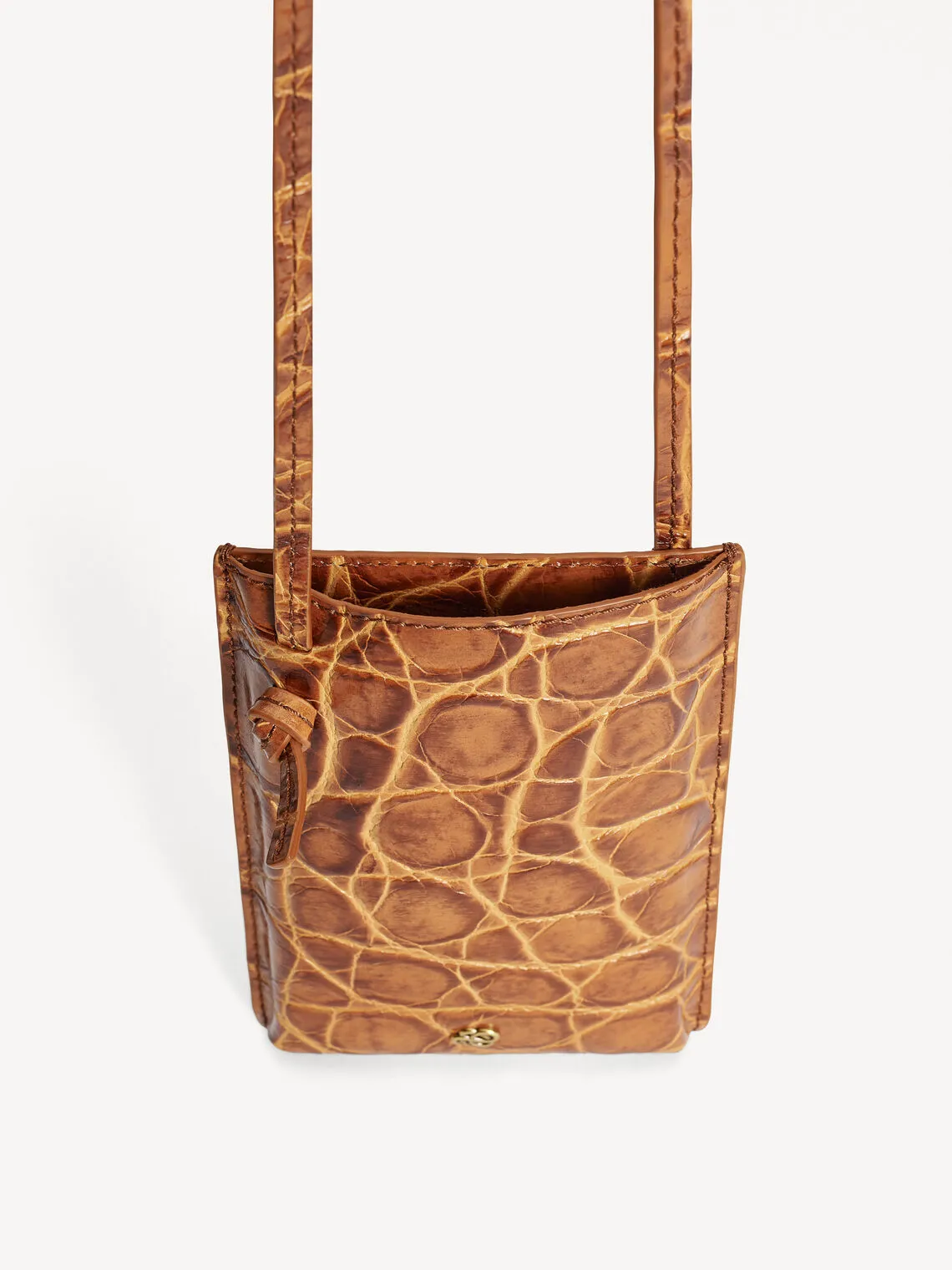 AYA PHONE POUCH COGNAC