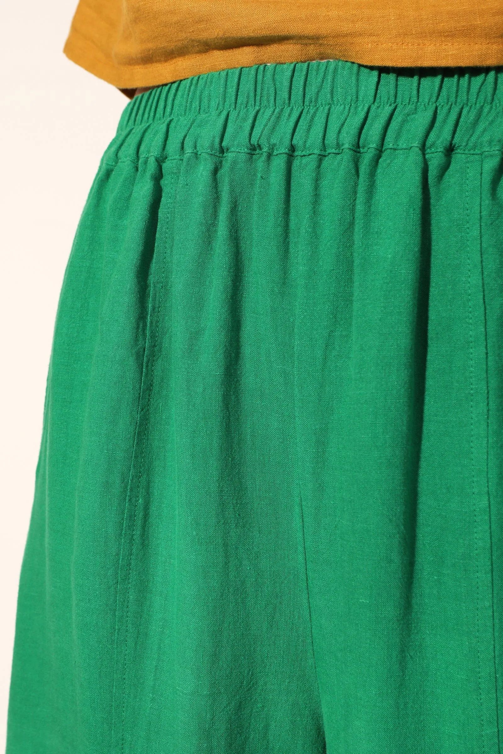 Basic Linen Trouser Grass