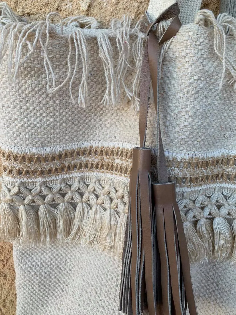 Beach Bag / Tote Bag - Natural