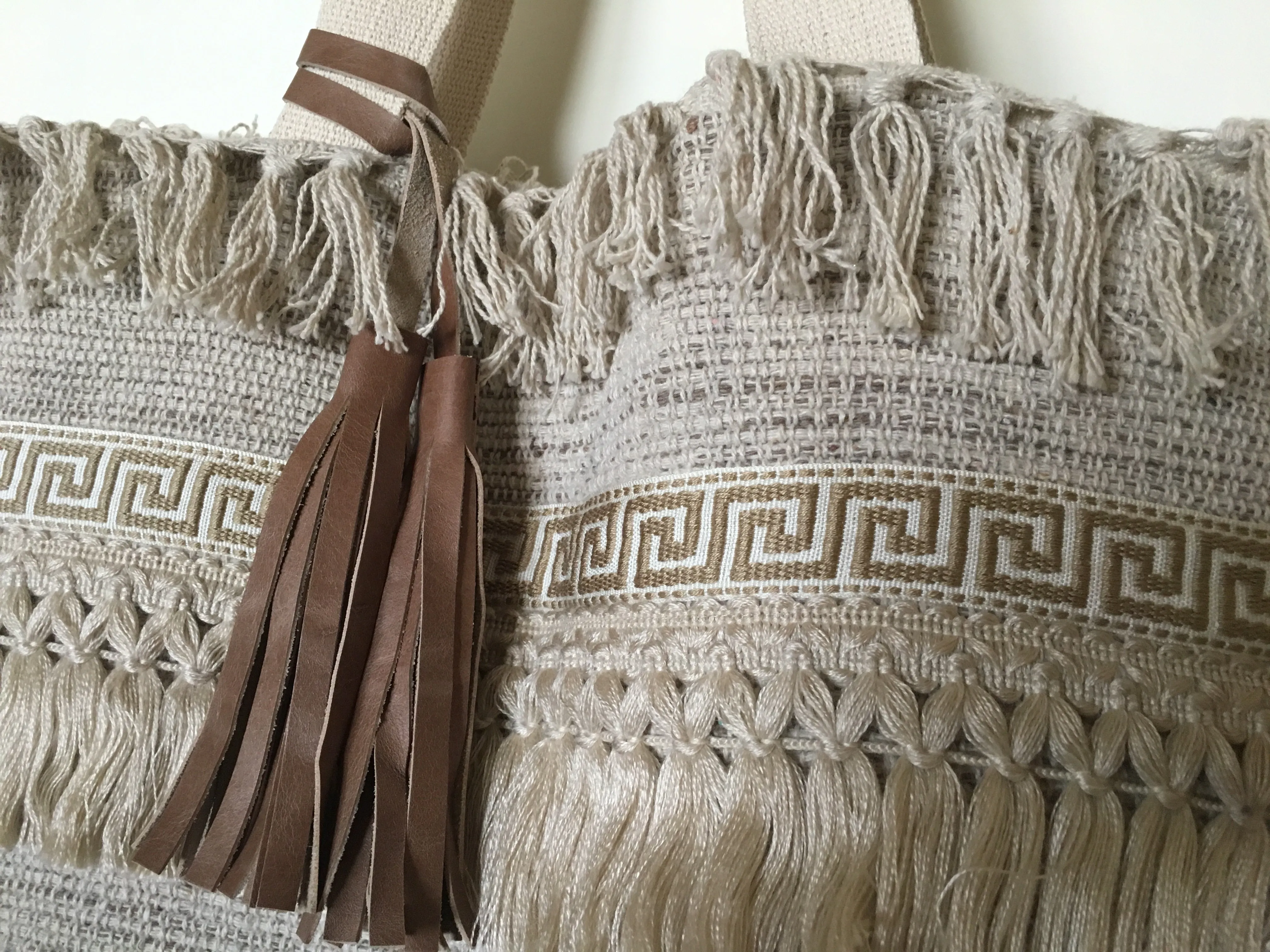 Beach Bag / Tote Bag - Natural