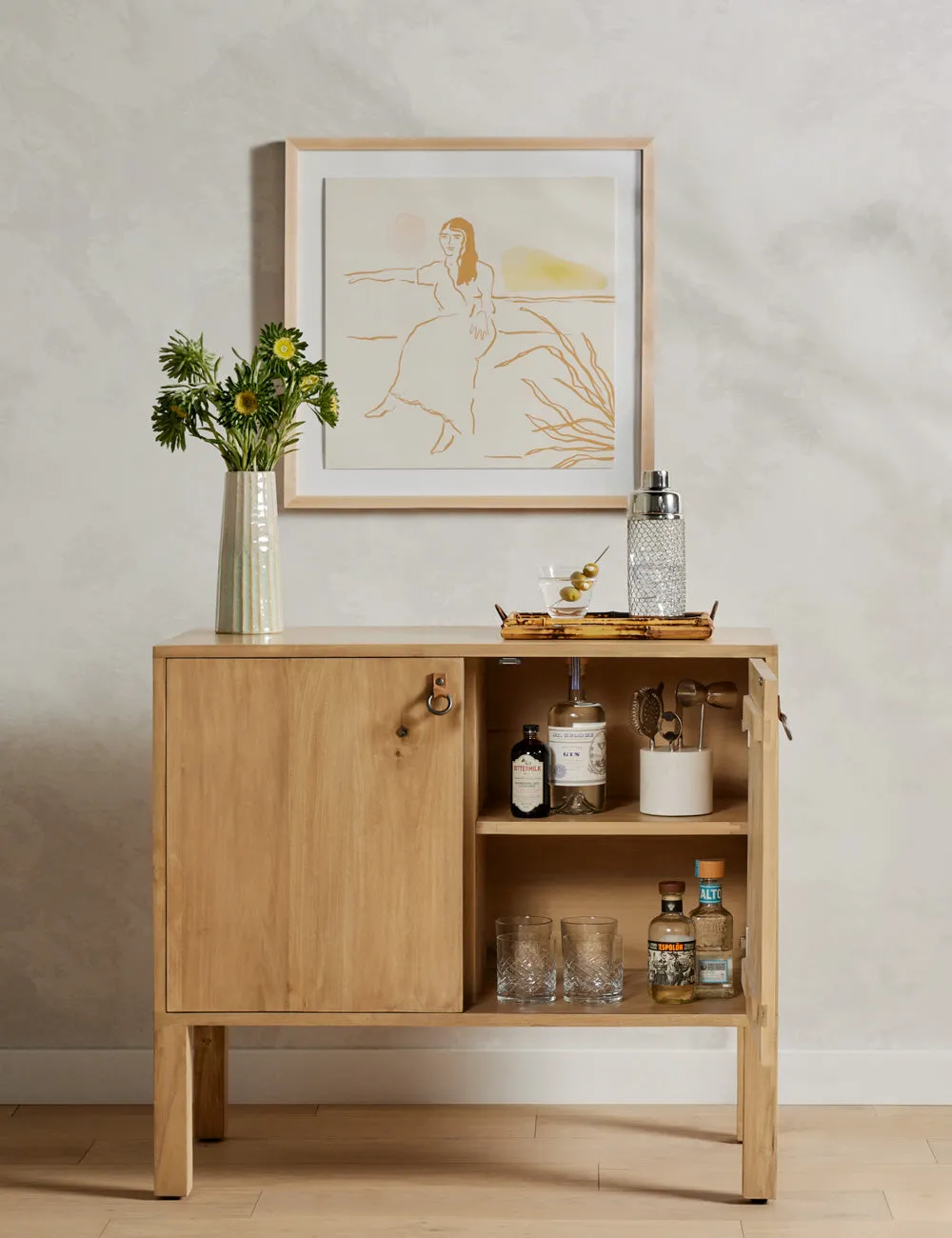 Beckett Bar Cabinet