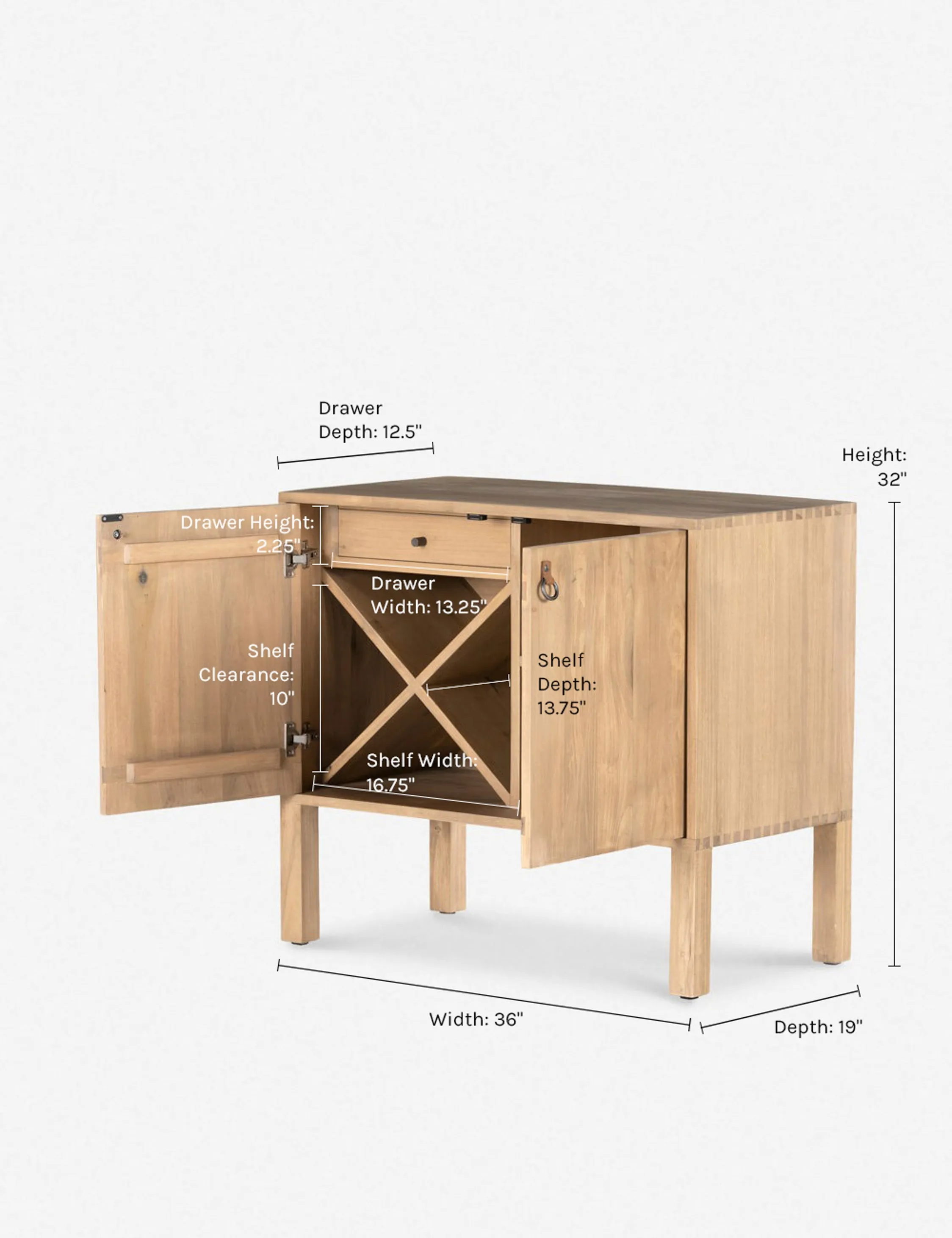 Beckett Bar Cabinet