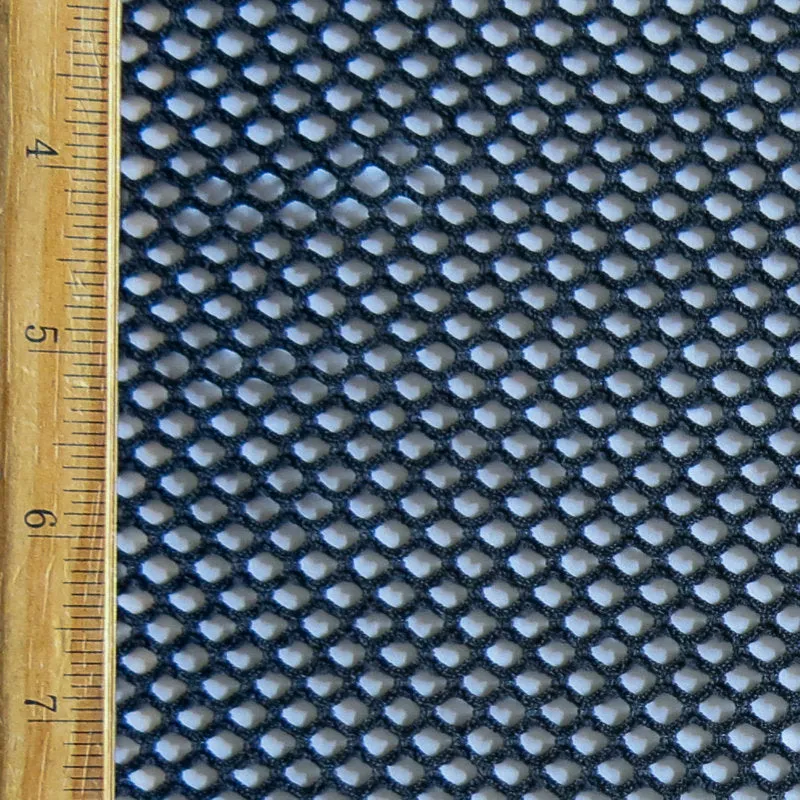 Black Diamond Nylon Spandex Mesh Fabric