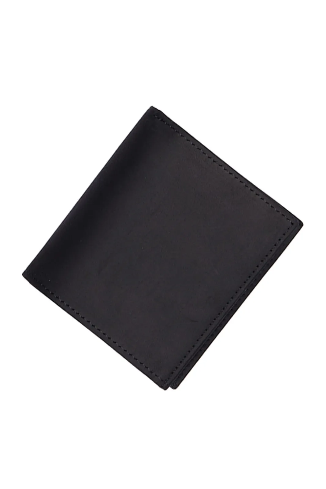 Black Key-Ring Leather Wallet