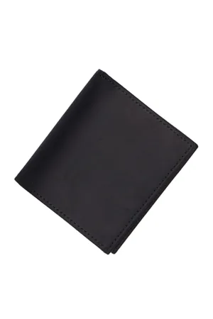 Black Key-Ring Leather Wallet