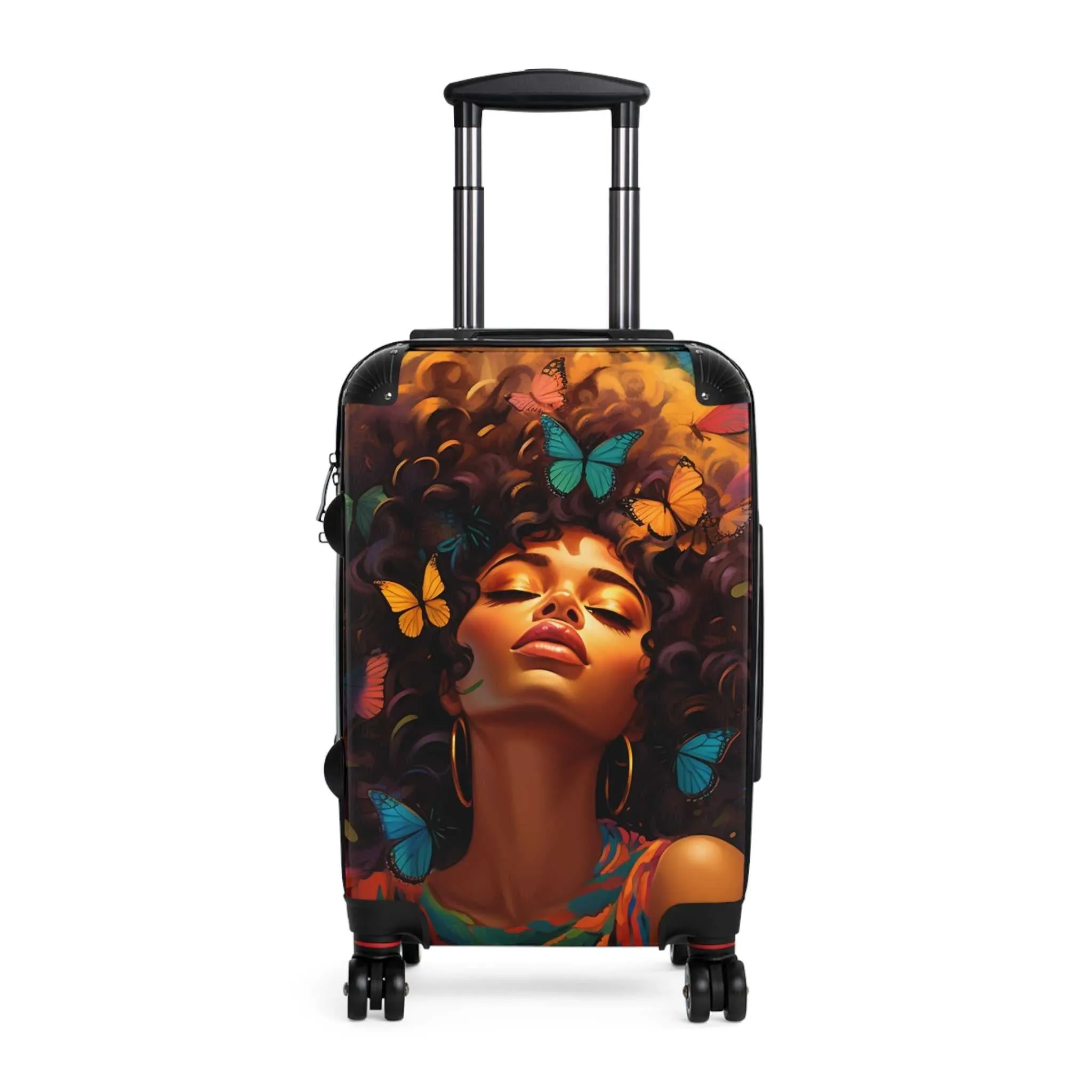 Butterfly Woman Suitcase