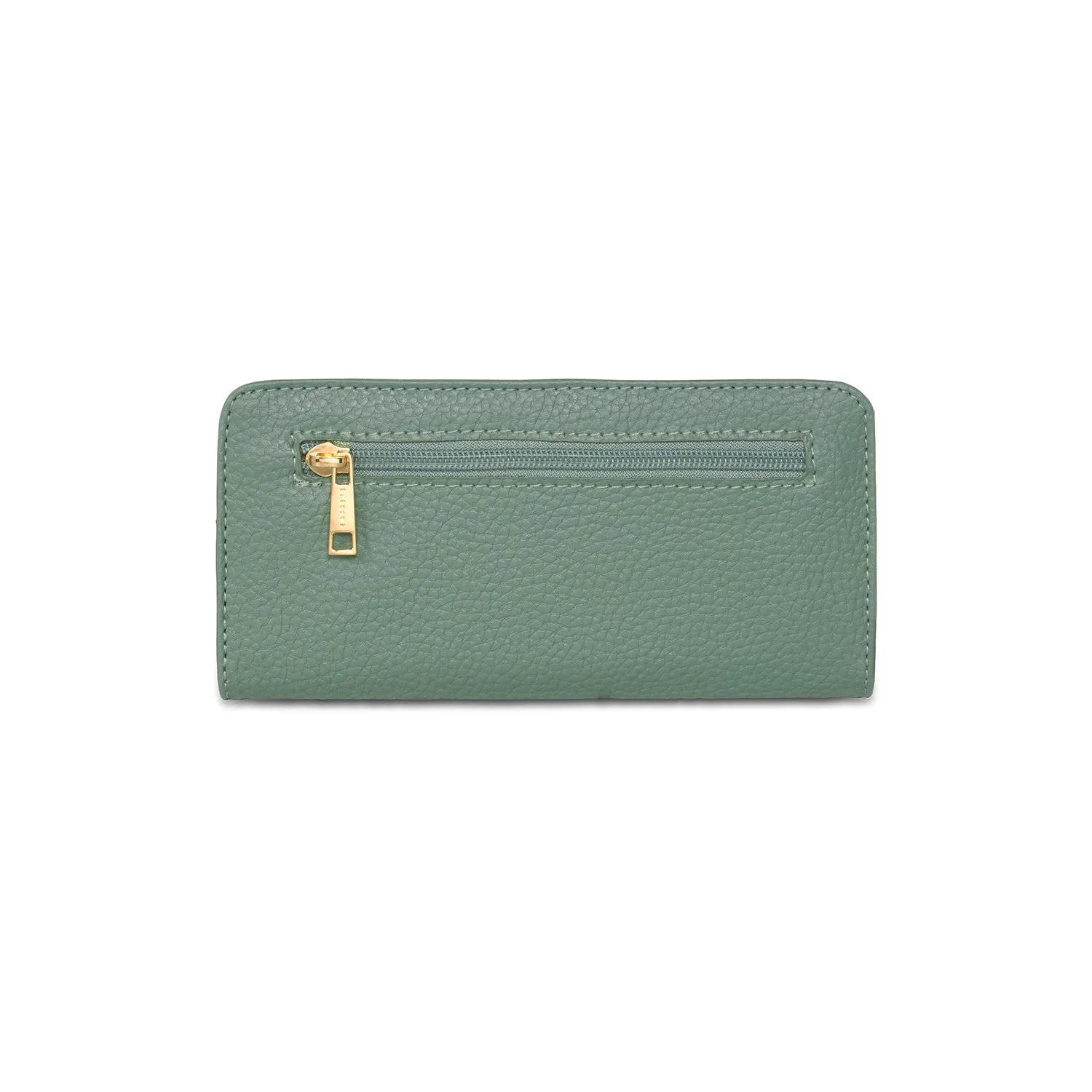 Caprese Kristin Fold Wallet Medium Dull Green