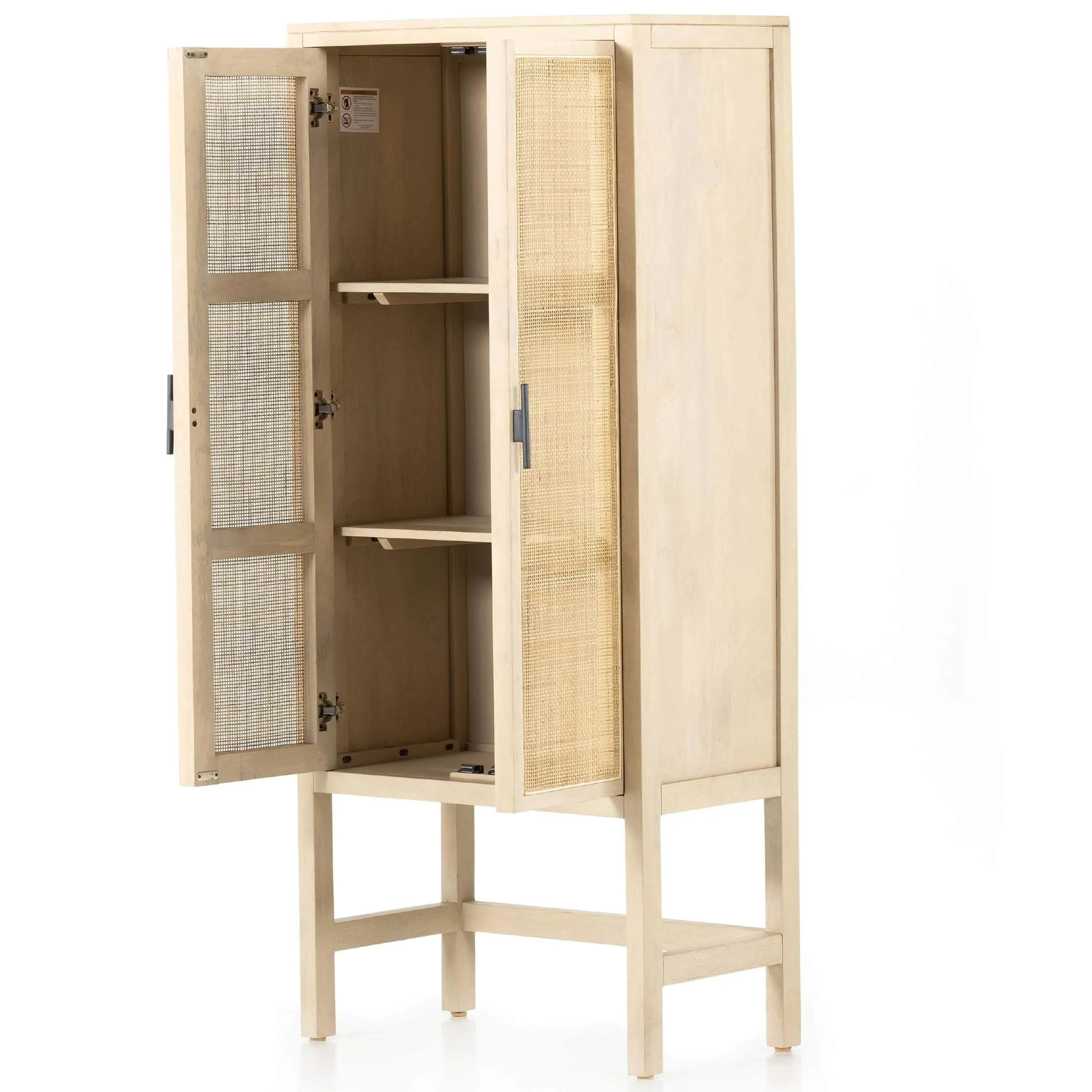 Caprice Narrow Cabinet, Natural Mango