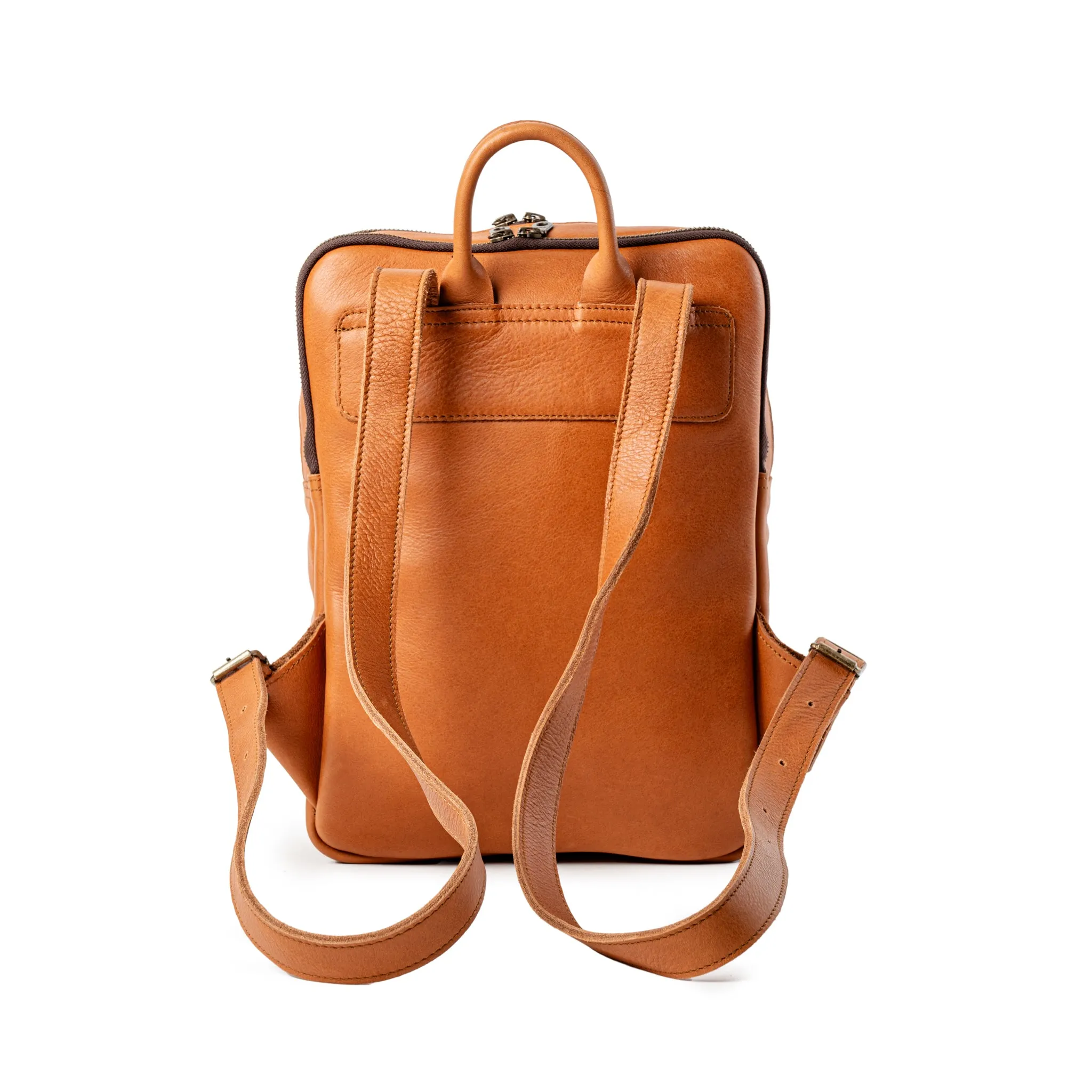 Classic Tech 14" laptop Full Grain Buffalo Leather Backpack