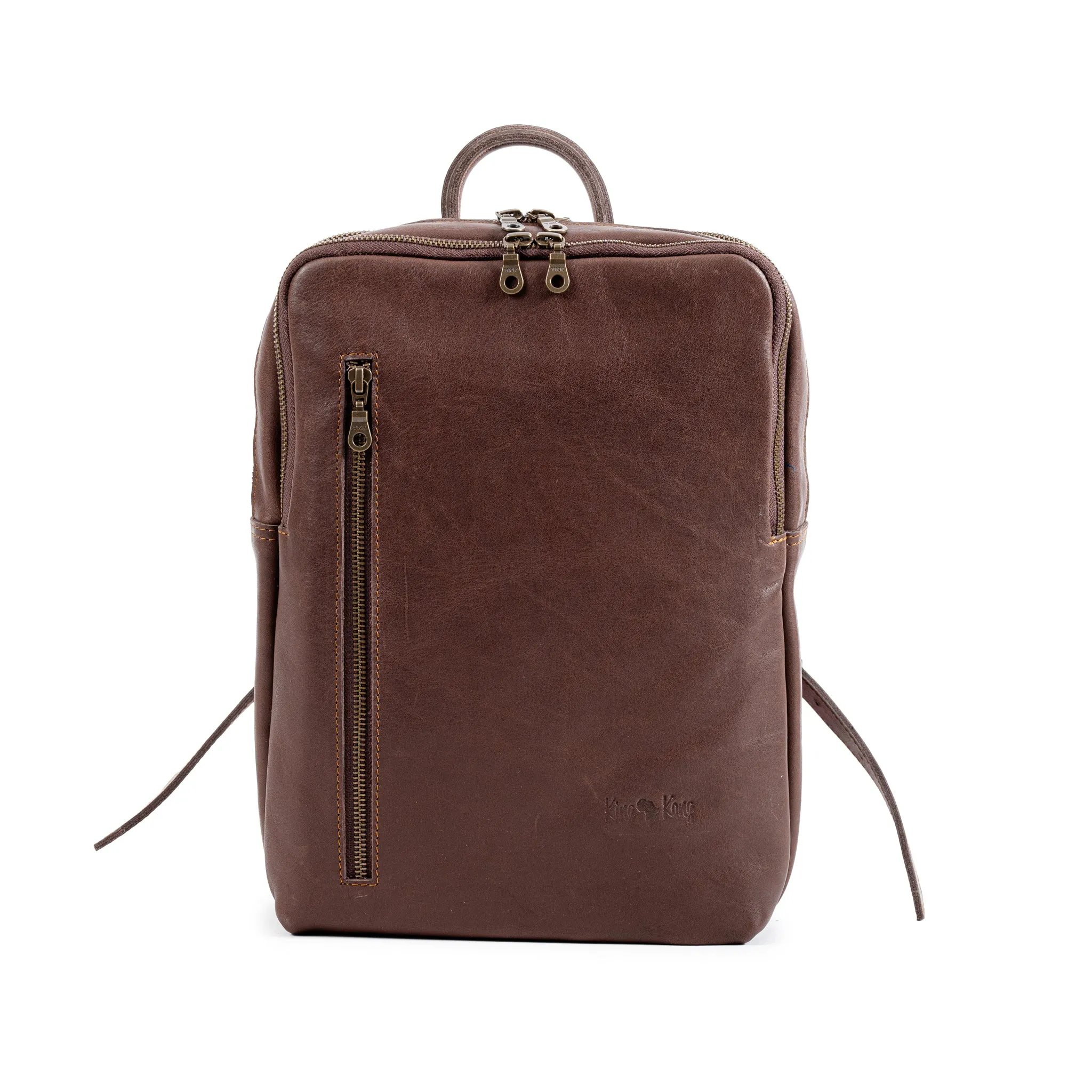 Classic Tech 14" laptop Full Grain Buffalo Leather Backpack