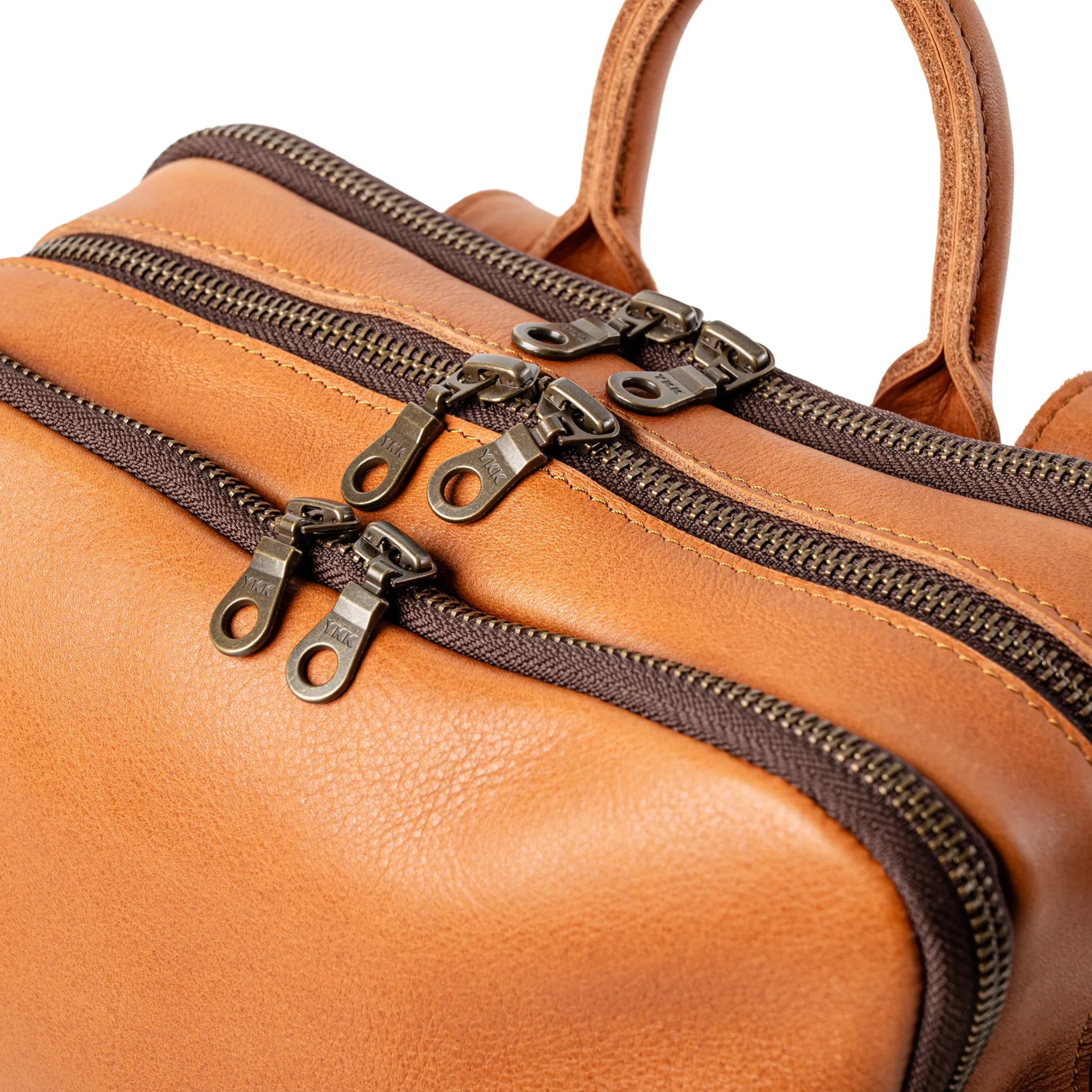 Classic Tech 14" laptop Full Grain Buffalo Leather Backpack