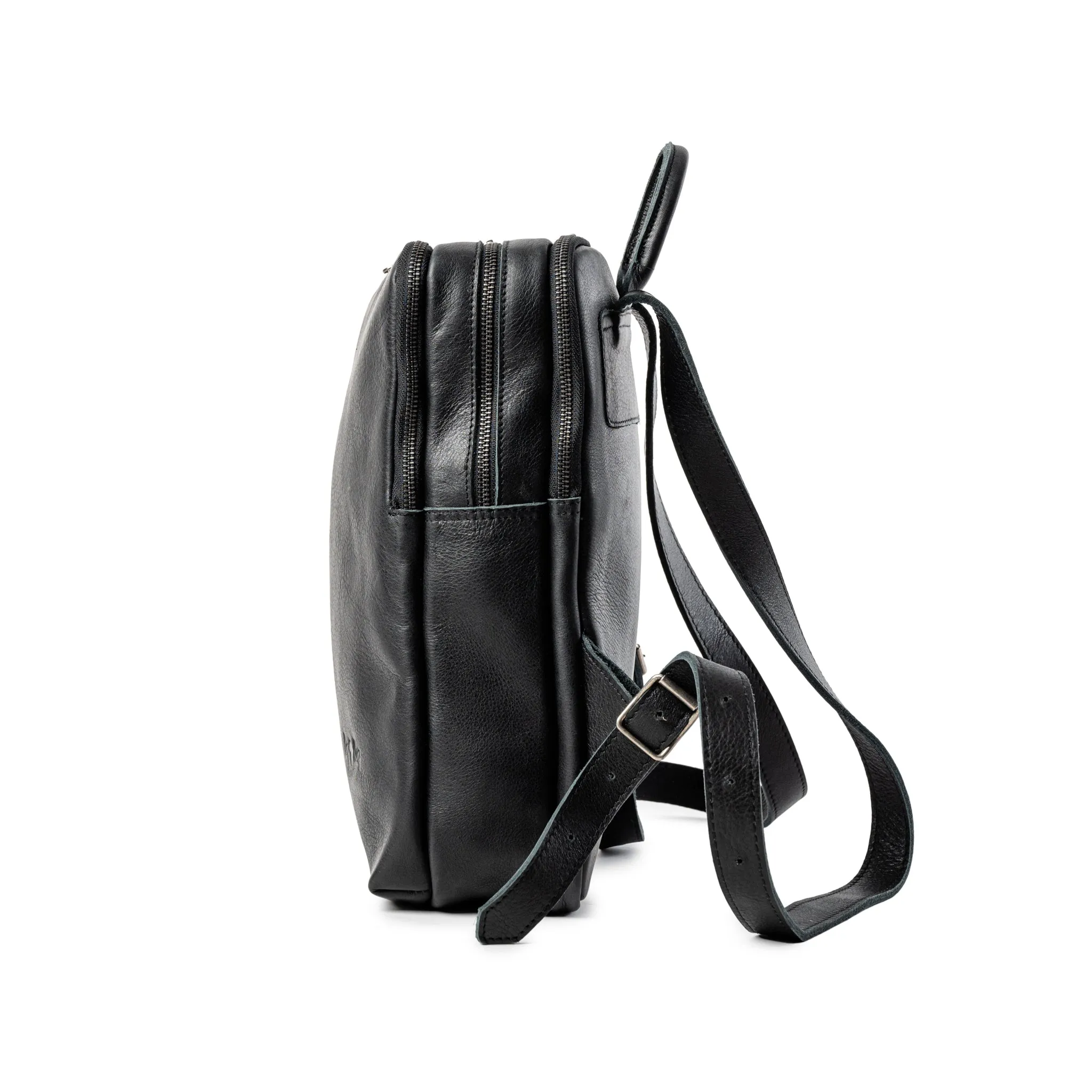 Classic Tech 14" laptop Full Grain Buffalo Leather Backpack