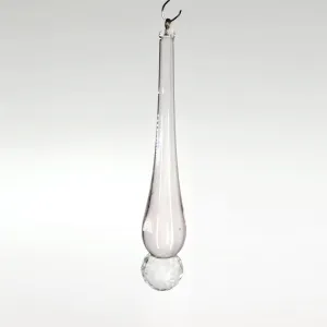 Combination Drop Crystal 5 inches Clear Prism
