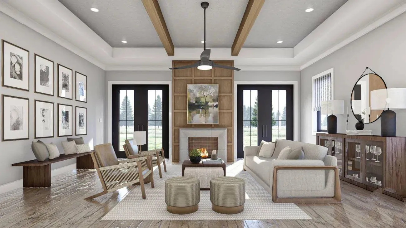 Contemporary Home with Spacious Living and Ample Garage Space