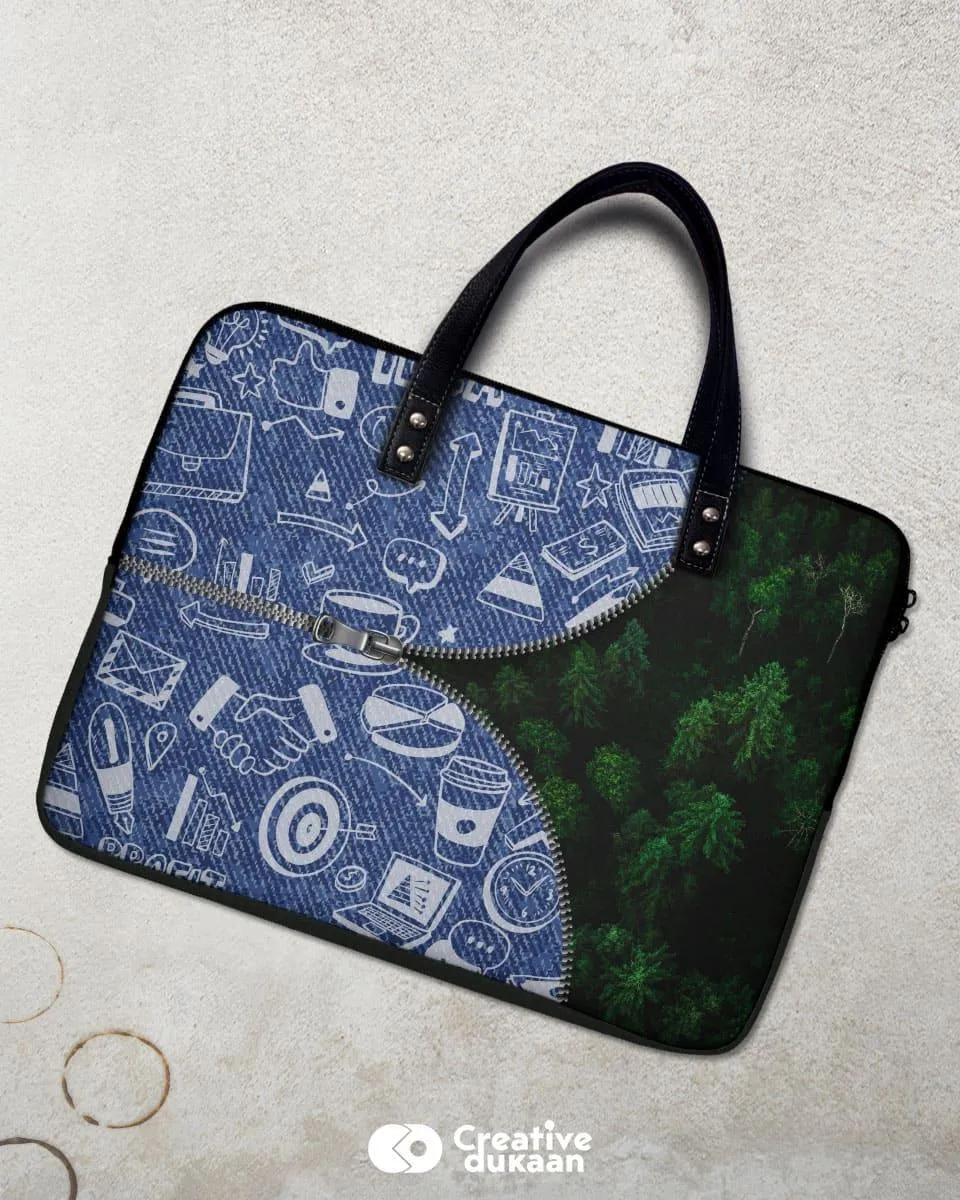 Cool Laptop Sleeve - Going into the Wild