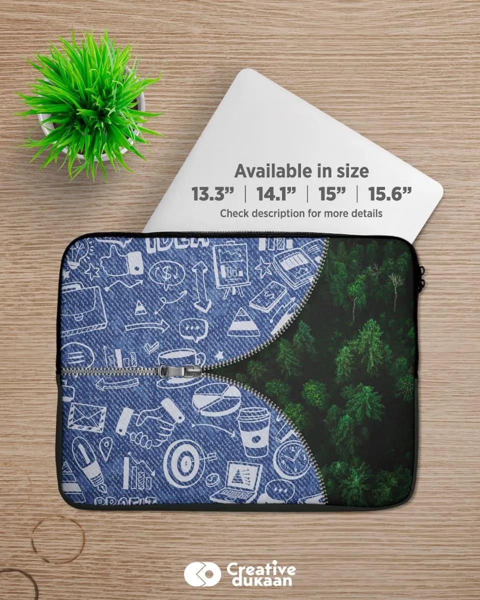 Cool Laptop Sleeve - Going into the Wild