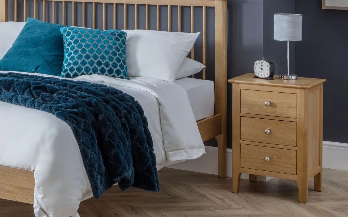 Cotswold 3 Drawer Bedside