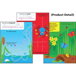 Count Print & Learn Wipe Off Book