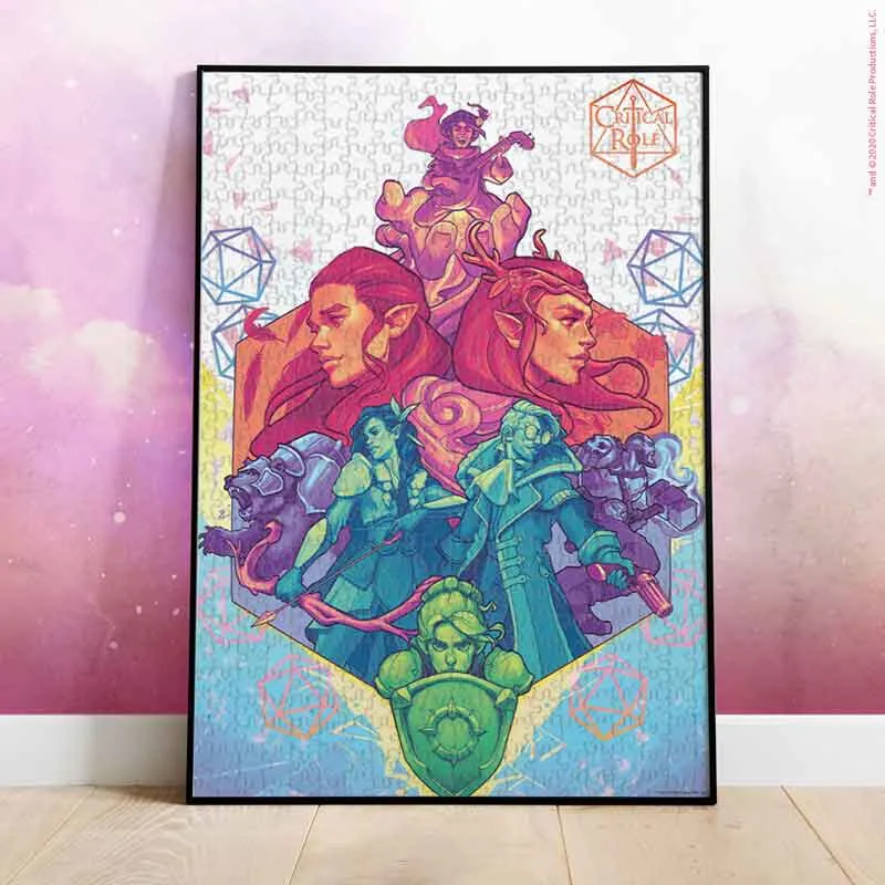 Critical Role "Vox Machina" 1000 Piece Puzzle