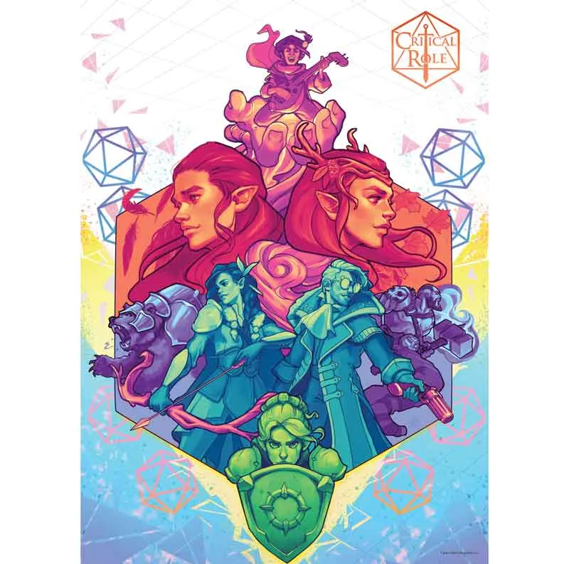 Critical Role "Vox Machina" 1000 Piece Puzzle