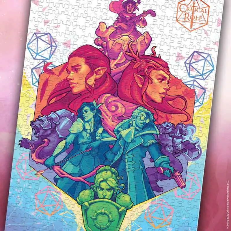 Critical Role "Vox Machina" 1000 Piece Puzzle