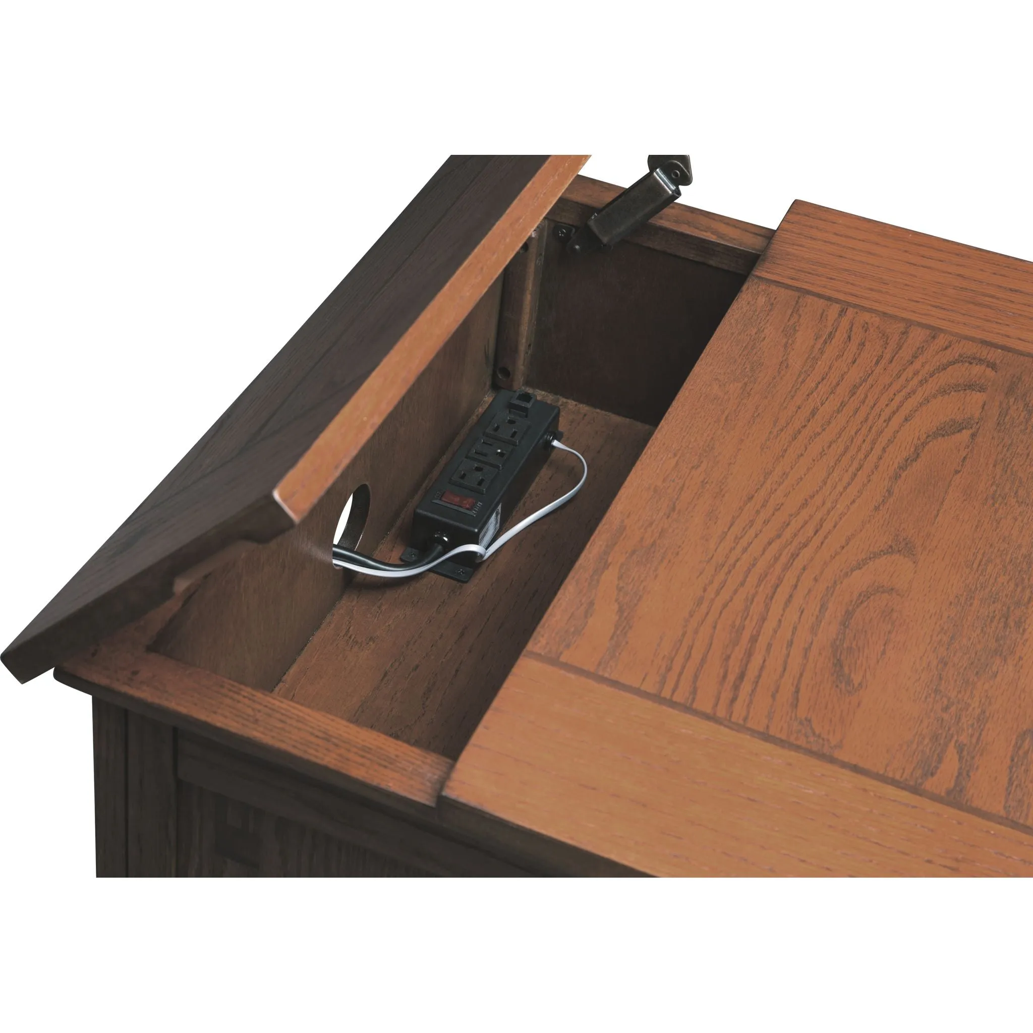 Cross Island Rectangle End Table