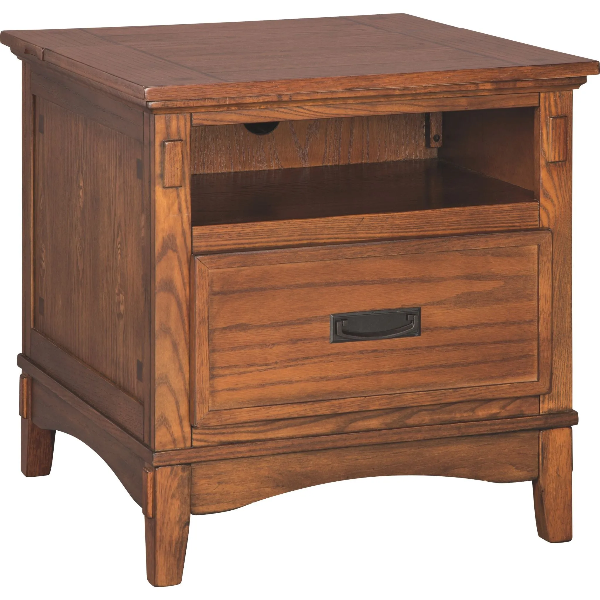 Cross Island Rectangle End Table