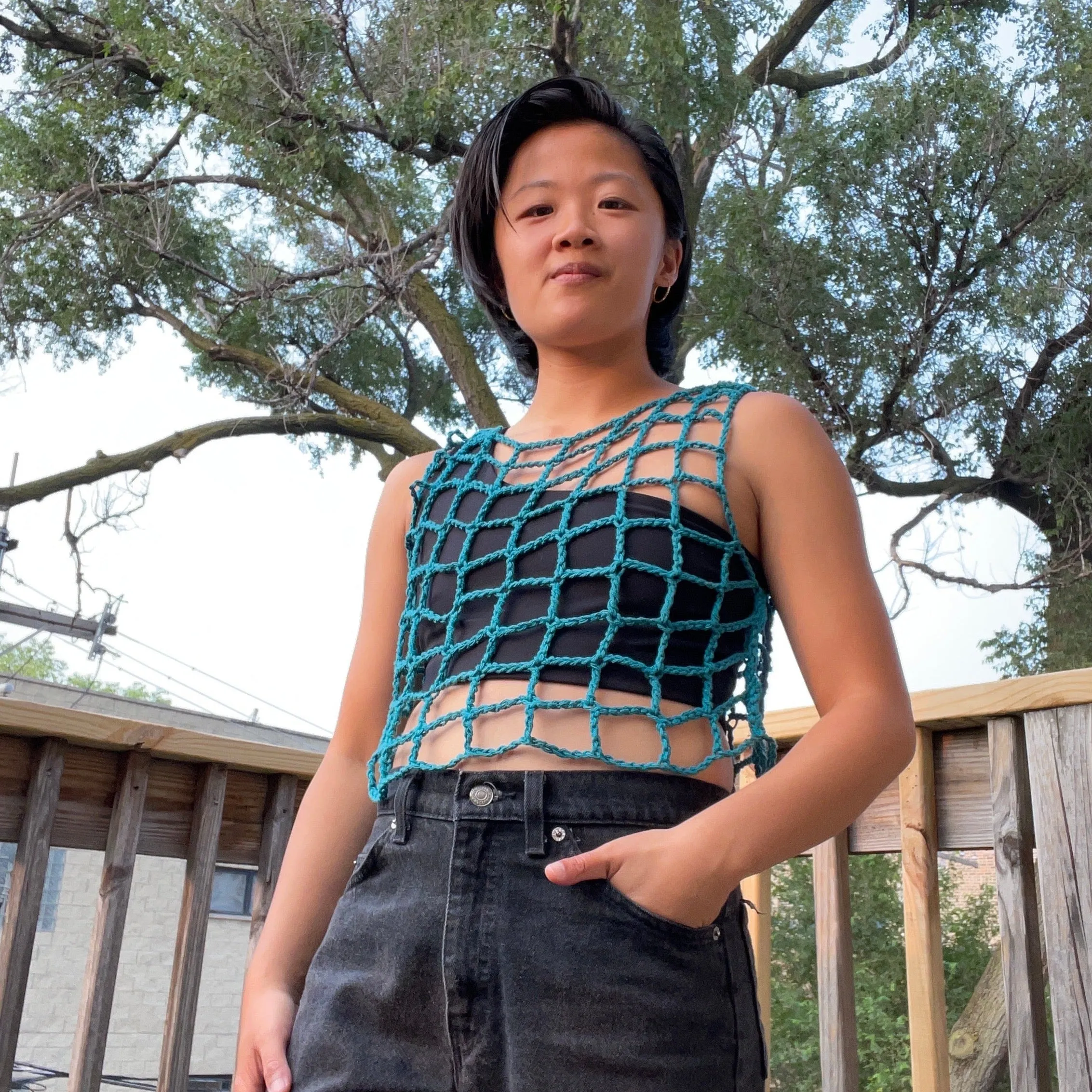 CTRL TANK TOP/DRESS WRITTEN CROCHET PATTERN PDF