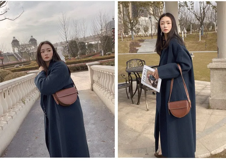 Cute Black LEATHER Saddle Bag WOMEN SHOULDER BAG Small Saddle Crossbody Purse FOR WOMEN