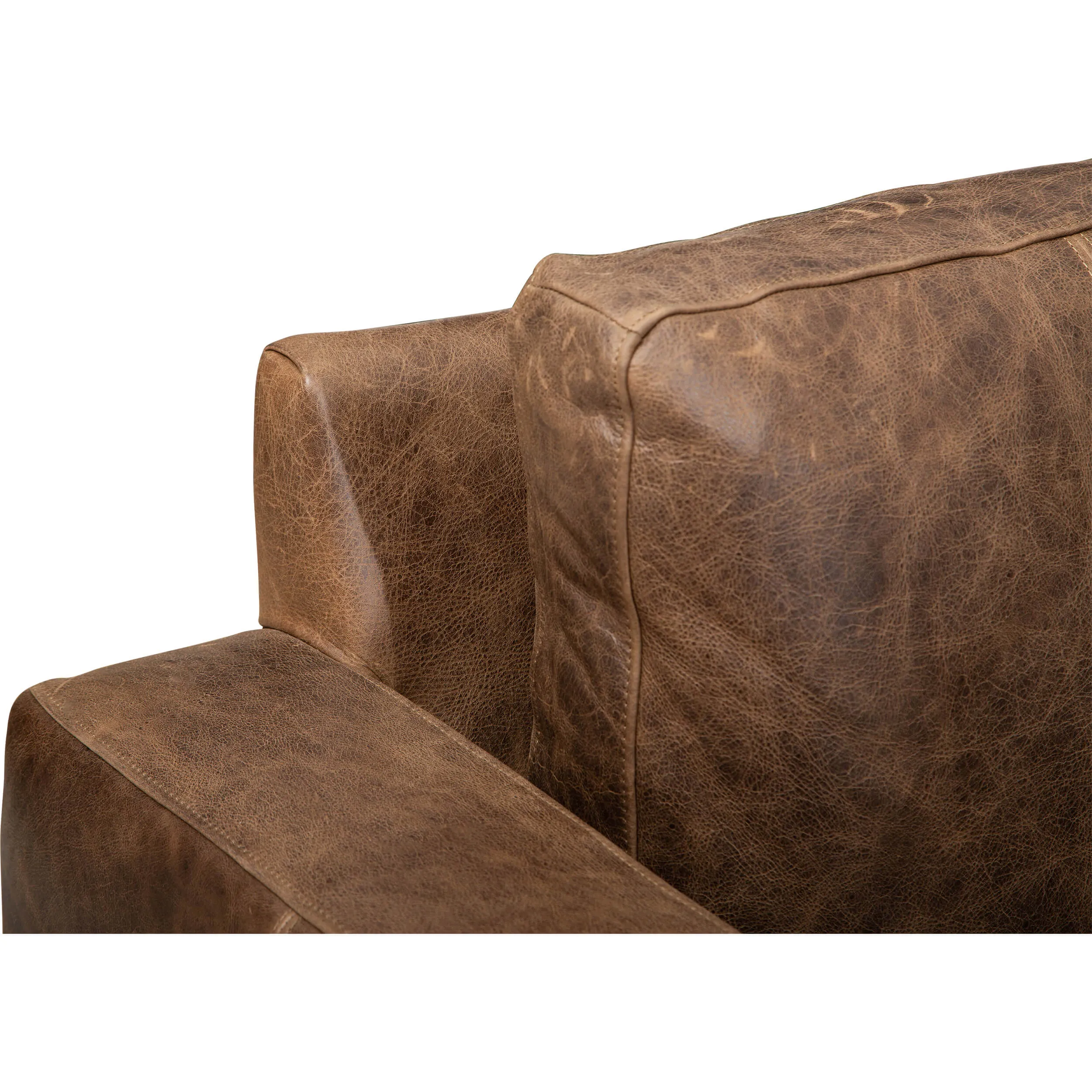 Dawkins Leather Sectional