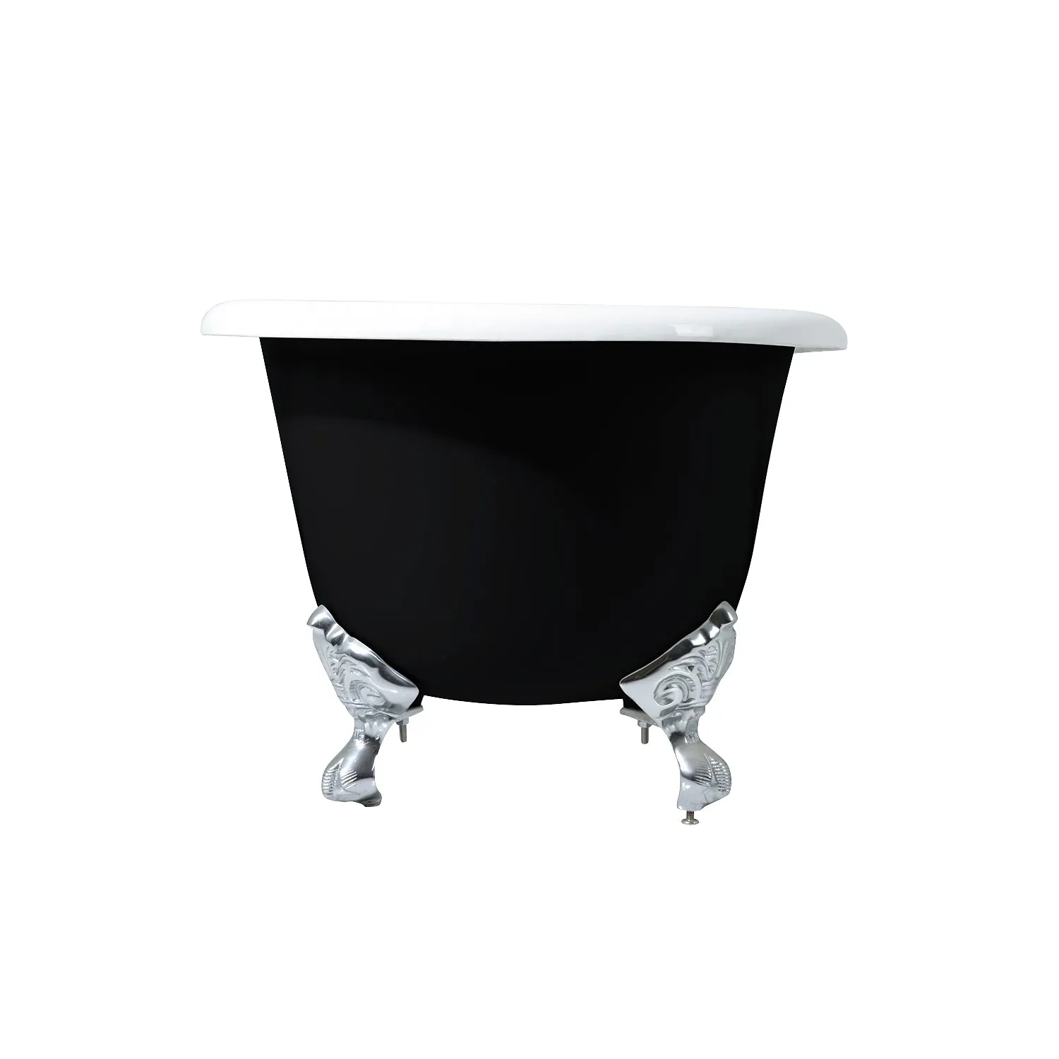 Double Ended Clawfoot Tub with Feet No Faucet Drillings